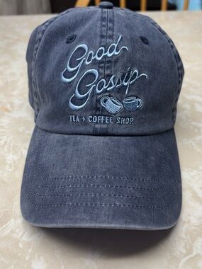 Good Gossip Embroidered Navy Baseball Cap - Unbranded
